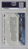 Roki Sasaki from the 2024-25 Topps Now Off-Season set graded by PSA and given an overall grade of 10.