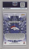 Russell Wilson from the 2023 Panini Mosaic set graded by PSA and given an overall grade of 10.