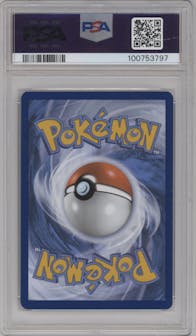 Mew ex from the 2023 Pokemon SV set featuring a Scarlet & Violet 151 Ultra Premium Collection parallel graded by PSA and given an overall grade of 10.