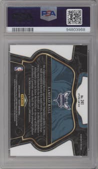 LaMelo Ball from the 2022-23 Panini Select set featuring a Cosmic parallel graded by PSA and given an overall grade of 10.