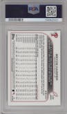 Bryce Harper from the 2022 Topps Opening Day set graded by PSA and given an overall grade of 8.