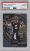 Joe Burrow from the 2020 Panini Select set graded by PSA and given an overall grade of 10.