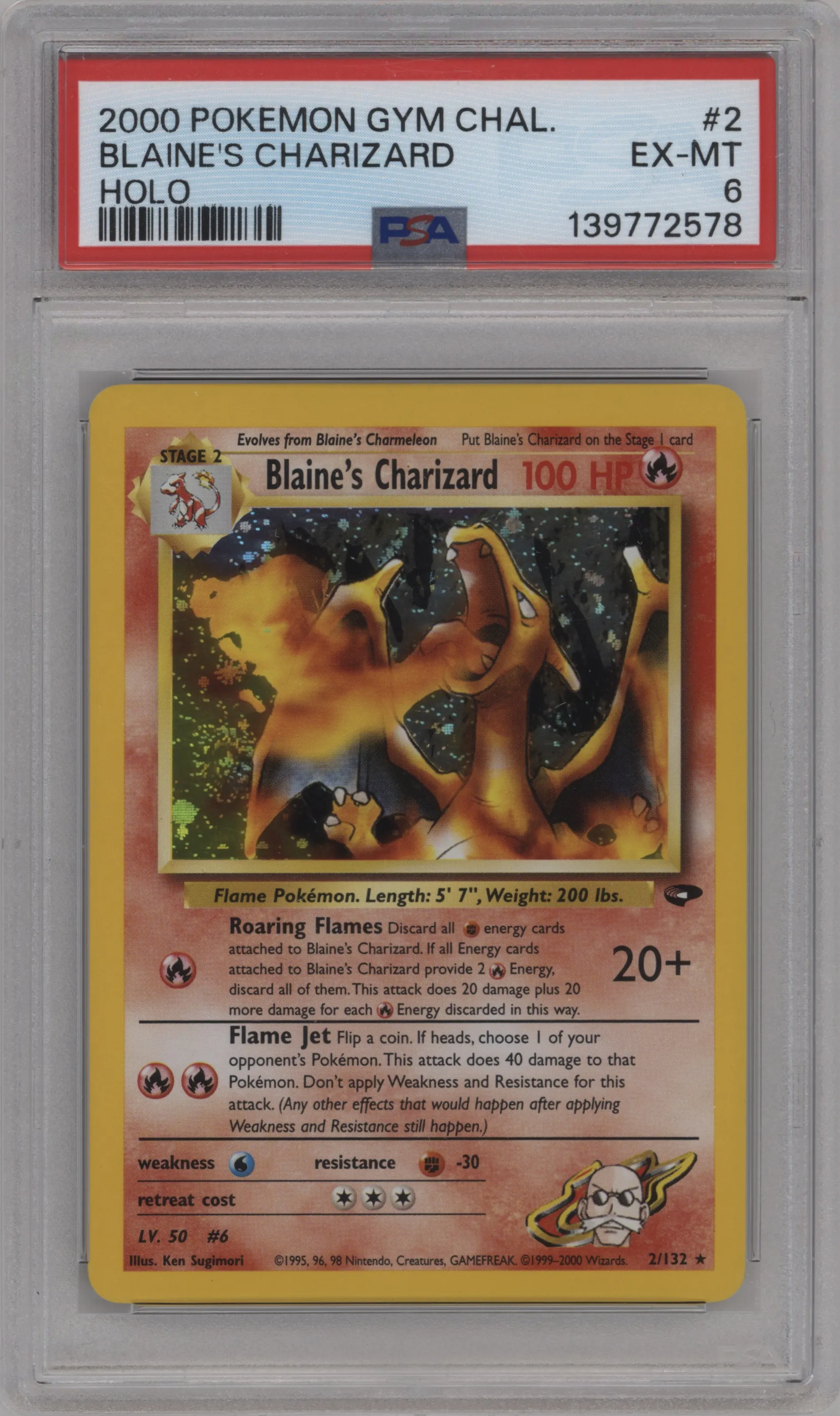 Blaine's Charizard