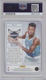 Brandon Miller from the 2023-24 Panini Court Kings set featuring a Violet parallel graded by PSA and given an overall grade of 10.
