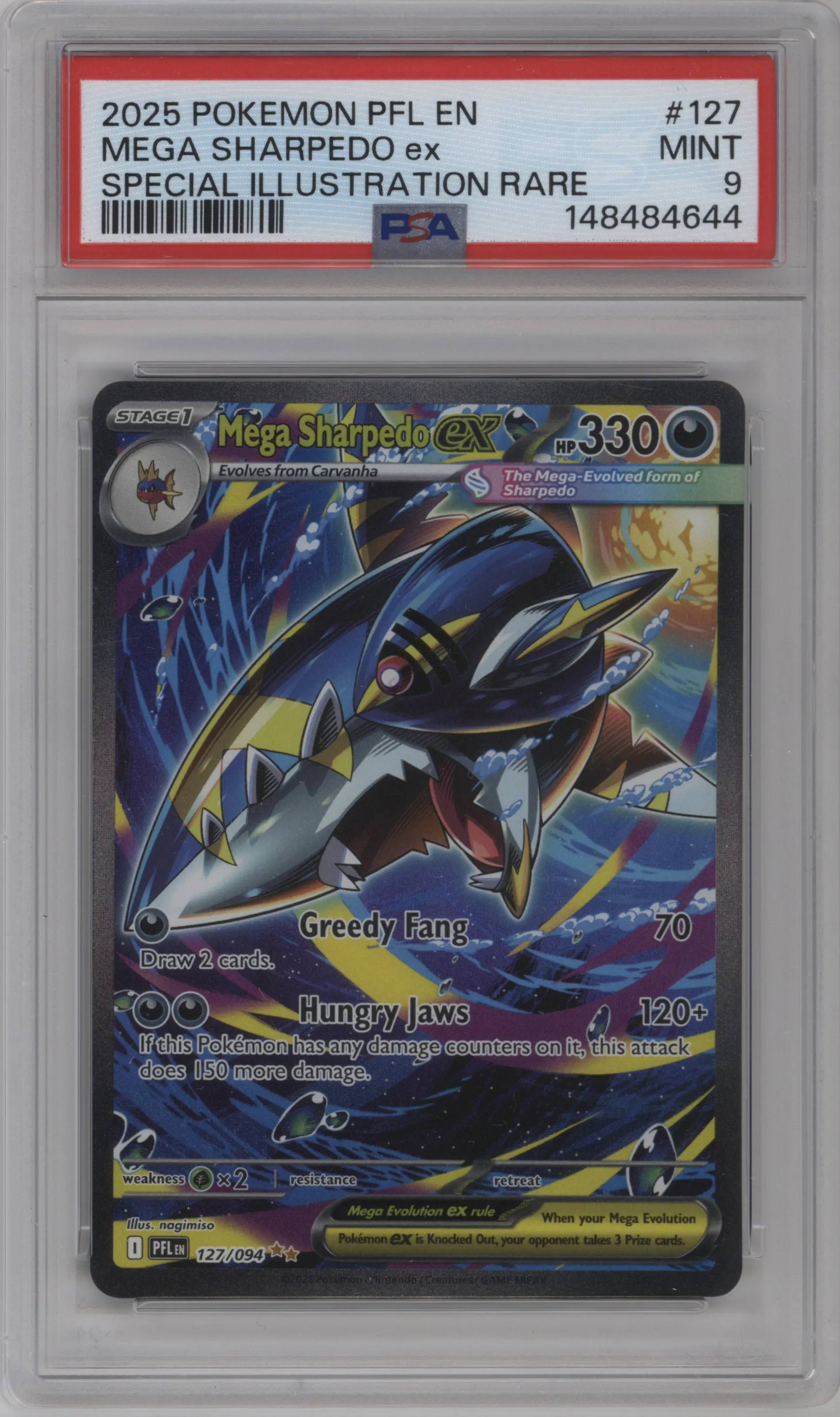 Mega Sharpedo ex