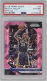 Reggie Miller from the 2018-19 Panini Prizm set featuring a Pink Ice parallel graded by PSA and given an overall grade of 10.