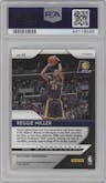 Reggie Miller from the 2018-19 Panini Prizm set featuring a Pink Ice parallel graded by PSA and given an overall grade of 10.