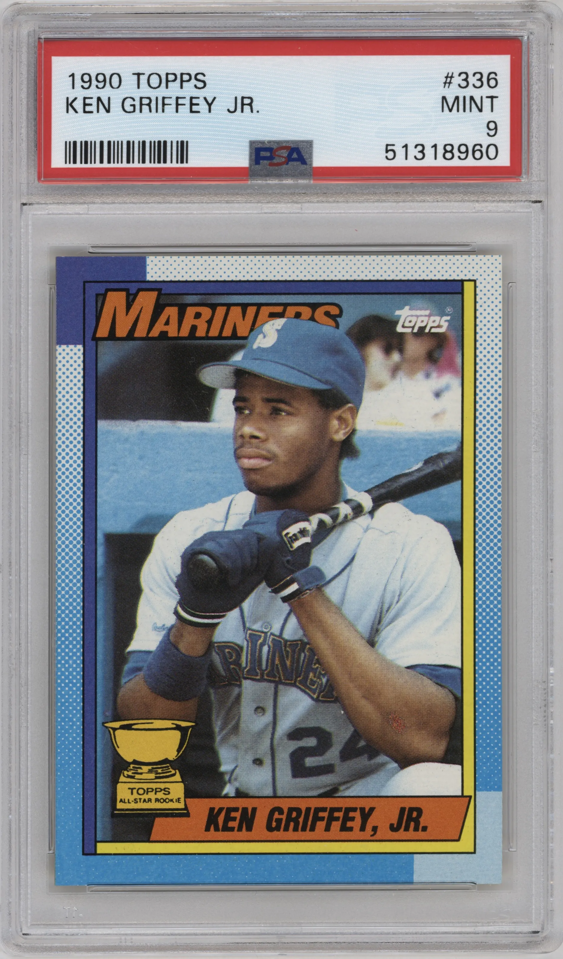 1990 Topps Ken Griffey Jr. #336 PSA 9