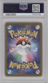Pikachu from the 2022 Pokemon SV JPN set featuring a Nintendo Switch Scarlet & Violet Pre-Order parallel graded by PSA and given an overall grade of 10.