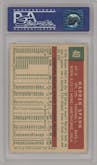 Warren Spahn from the 1959 Topps set graded by PSA and given an overall grade of 6.