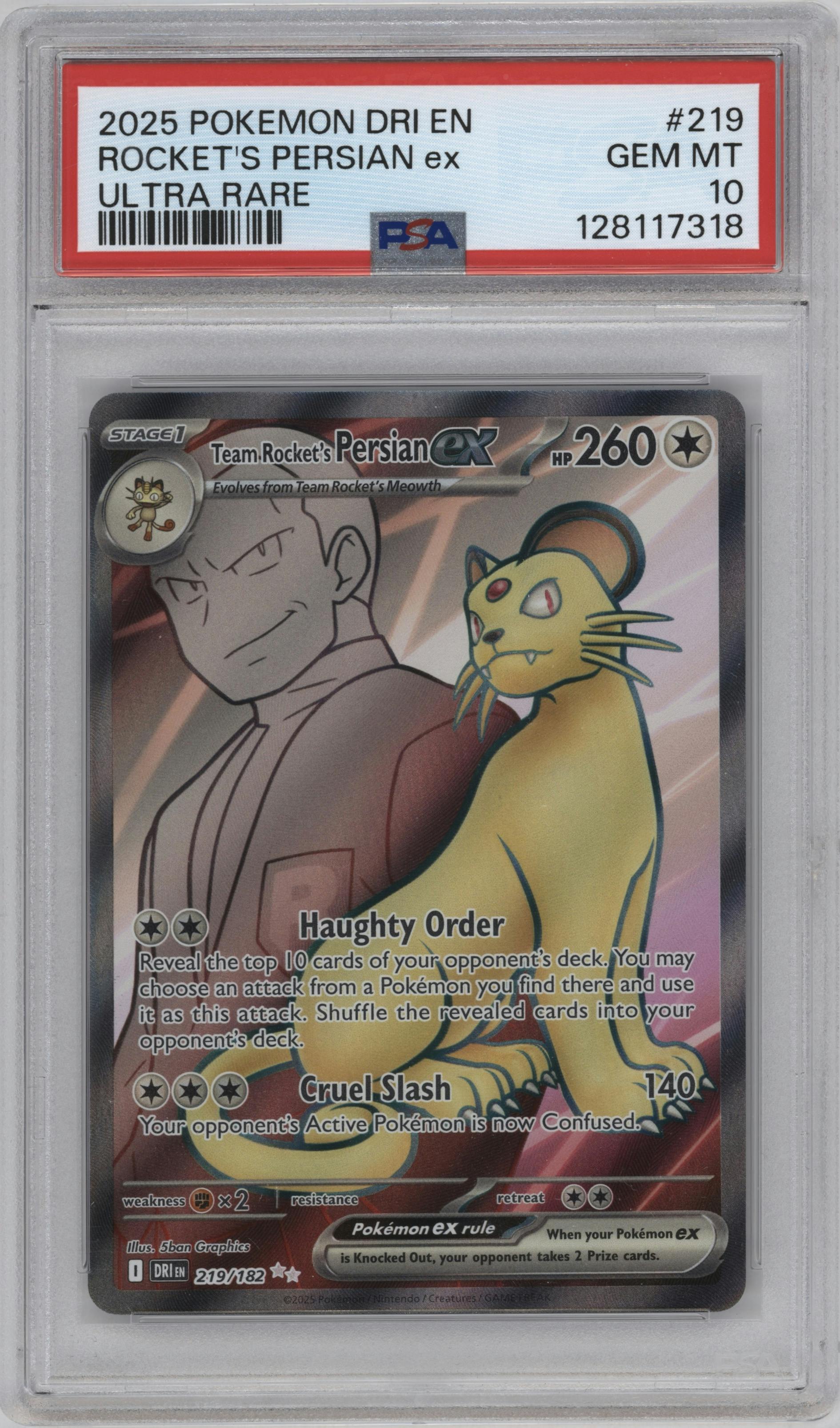 Team Rocket's Persian ex