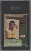Kobe Bryant  from the 1996-97 Skybox Premium set graded by SGC and given an overall grade of 8.