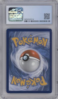 Crobat V from the 2021 Pokemon SWSH set featuring a Shining Fates Premium Collection Box parallel graded by CSG and given an overall grade of 8.