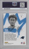 Bryce Young from the 2023 Donruss Optic set graded by PSA and given an overall grade of 9.