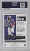 J.K. Dobbins from the 2020 Panini Contenders set graded by PSA and given an overall grade of 9.