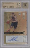 Lauri Markkanen from the 2017-18 Panini Essentials set graded by Beckett and given an overall grade of 9.5.