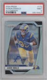 Aaron Donald from the 2024 Panini Prizm set graded by PSA and given an overall grade of 9.