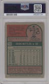 Graig Nettles from the 1975 Topps set graded by PSA and given an overall grade of 8.
