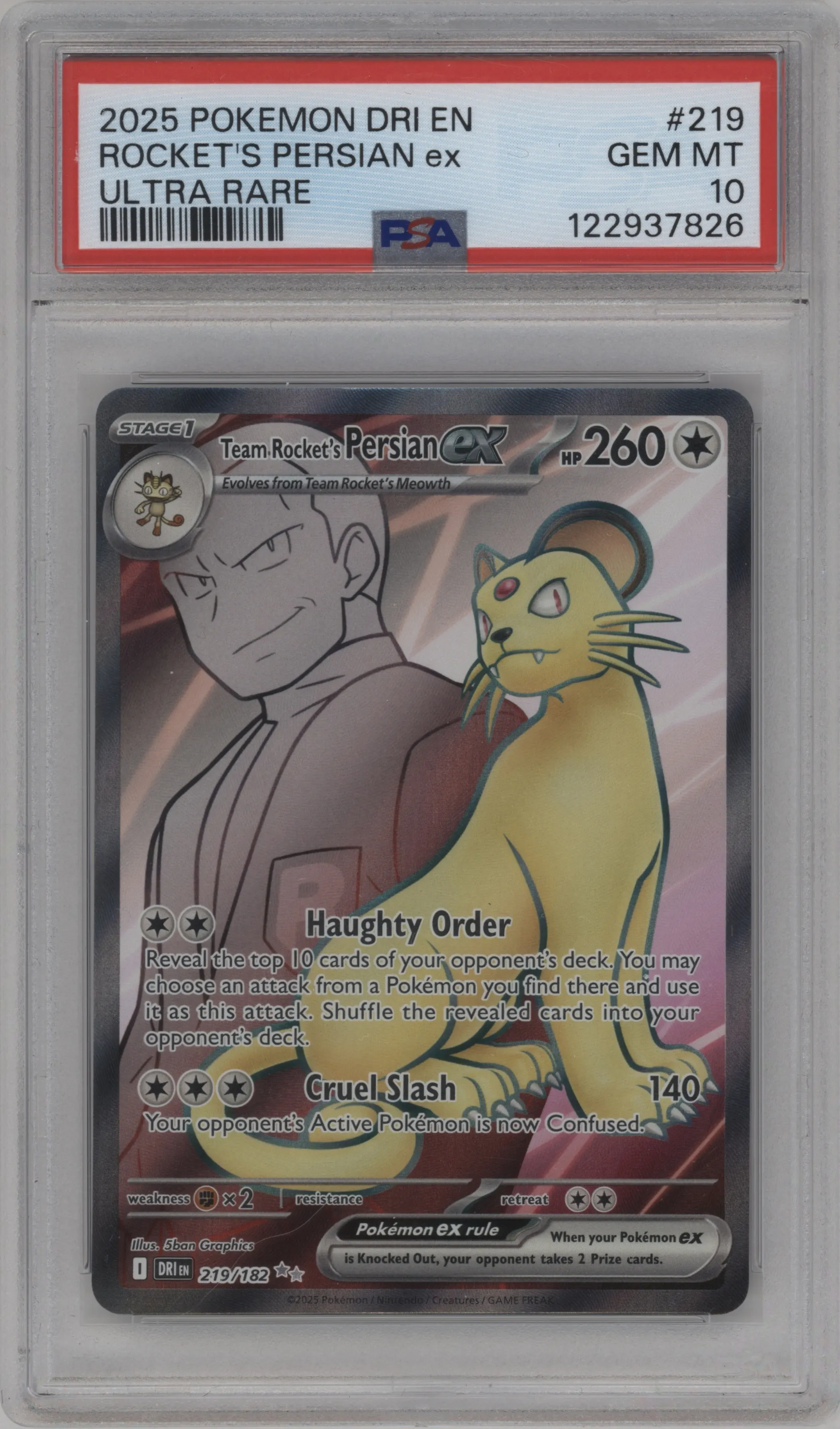 Team Rocket's Persian ex