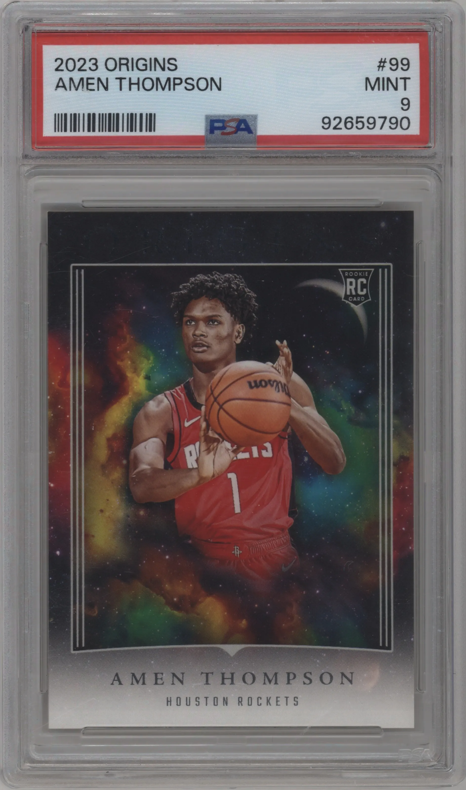 2023 Panini Origins Amen Thompson #99 PSA 9