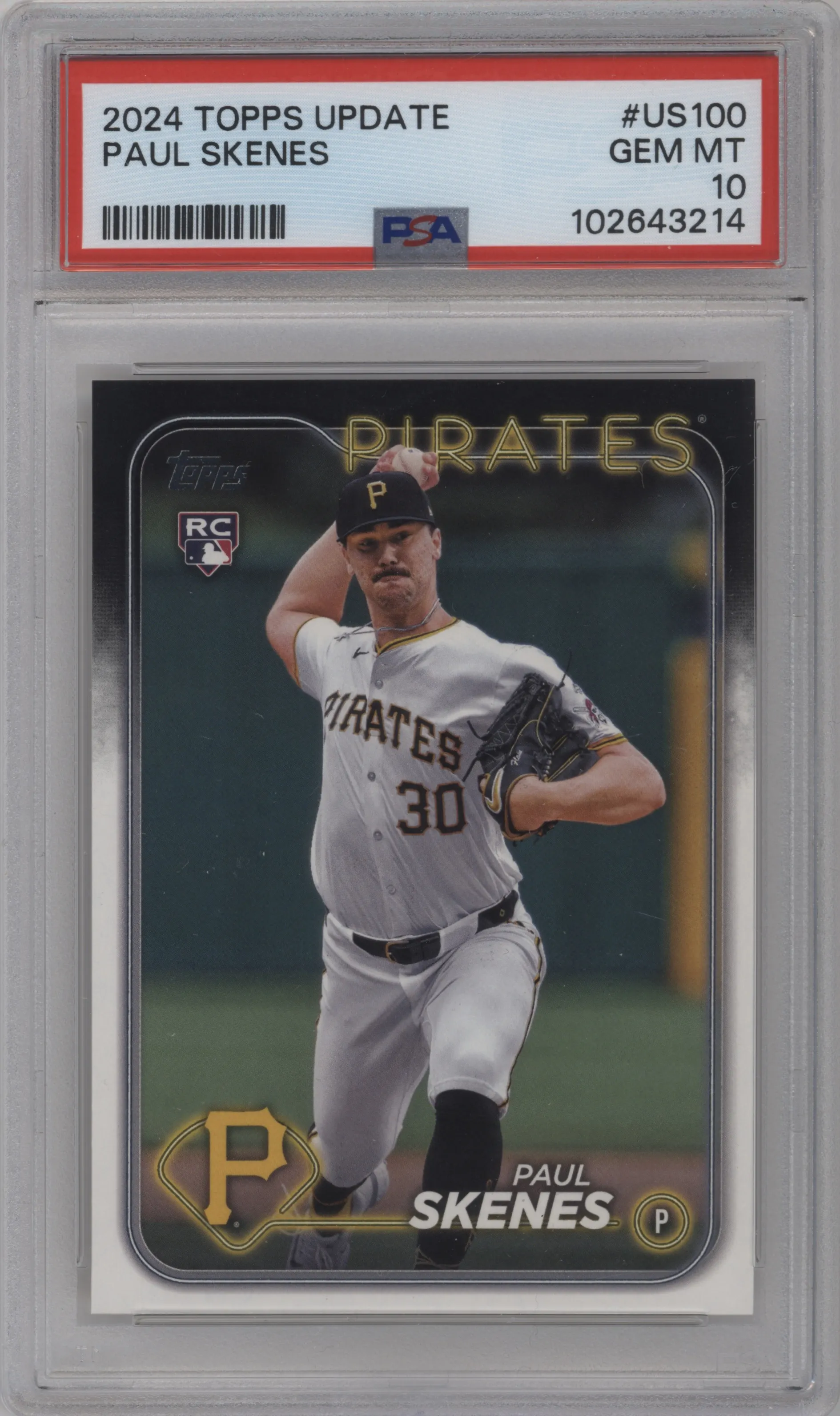 2024 Topps Update Paul Skenes PSA 10