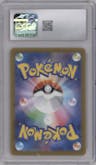 Pikachu from the 2022 Pokemon SV JPN set featuring a Nintendo Switch Scarlet & Violet Pre-Order parallel graded by CSG and given an overall grade of 10.