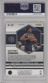 Anthony Edwards from the 2020-21 Panini Mosaic set featuring a Reactive Yellow parallel graded by PSA and given an overall grade of 10.