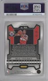 Bilal Coulibaly from the 2023-24 Panini Prizm set featuring a Choice Cherry Blossom parallel graded by PSA and given an overall grade of 10.