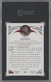 LeBron James from the 2004-05 Topps set graded by SGC and given an overall grade of 9.