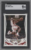 LeBron James from the 2004-05 Topps set graded by SGC and given an overall grade of 9.