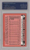Bruce Sutter from the 1986 Topps set featuring a Tiffany parallel graded by PSA and given an overall grade of 10.