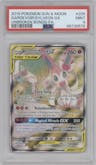 Gardevoir & Sylveon GX from the 2019 Pokemon S&M  set graded by PSA and given an overall grade of 9.