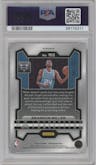 Brandon Miller from the 2023-24 Panini Prizm set featuring a Blue Ice parallel graded by PSA and given an overall grade of 10.