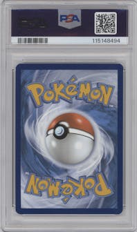 Squirtle from the 2023 Pokemon SV set graded by PSA and given an overall grade of 9.