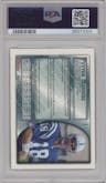 Peyton Manning from the 1998 Bowman set graded by PSA and given an overall grade of 10.