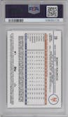 Ronny Mauricio from the 2024 Topps Chrome set featuring a X-Fractor parallel graded by PSA and given an overall grade of 10.