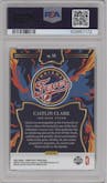 Caitlin Clark from the 2024 Panini Select WNBA set graded by PSA and given an overall grade of 9.