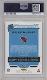 Kyler Murray from the 2019 Panini Donruss Optic set featuring a Holo parallel graded by PSA and given an overall grade of 10.