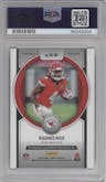 Rashee Rice from the 2023 Panini Mosaic set graded by PSA and given an overall grade of 10.