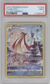 Milotic from the 2022 Pokemon SWSH set graded by PSA and given an overall grade of 9.