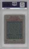 Elly De La Cruz from the 2024 Topps Heritage Mini set graded by PSA and given an overall grade of 8.