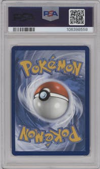 Giratina VSTAR from the 2023 Pokemon SWSH set graded by PSA and given an overall grade of 10.