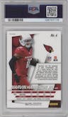 Marvin Harrison Jr. from the 2024 Panini Prizm set graded by PSA and given an overall grade of 9.