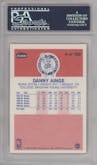 Danny Ainge from the 1986-87 Fleer set graded by PSA and given an overall grade of 8.