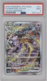 Mewtwo VSTAR from the 2022 Pokemon SWSH JPN set graded by PSA and given an overall grade of 9.