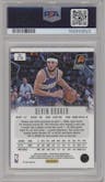 Devin Booker from the 2023-24 Panini Prizm Deca set featuring a Orange Prizm parallel graded by PSA and given an overall grade of 10.