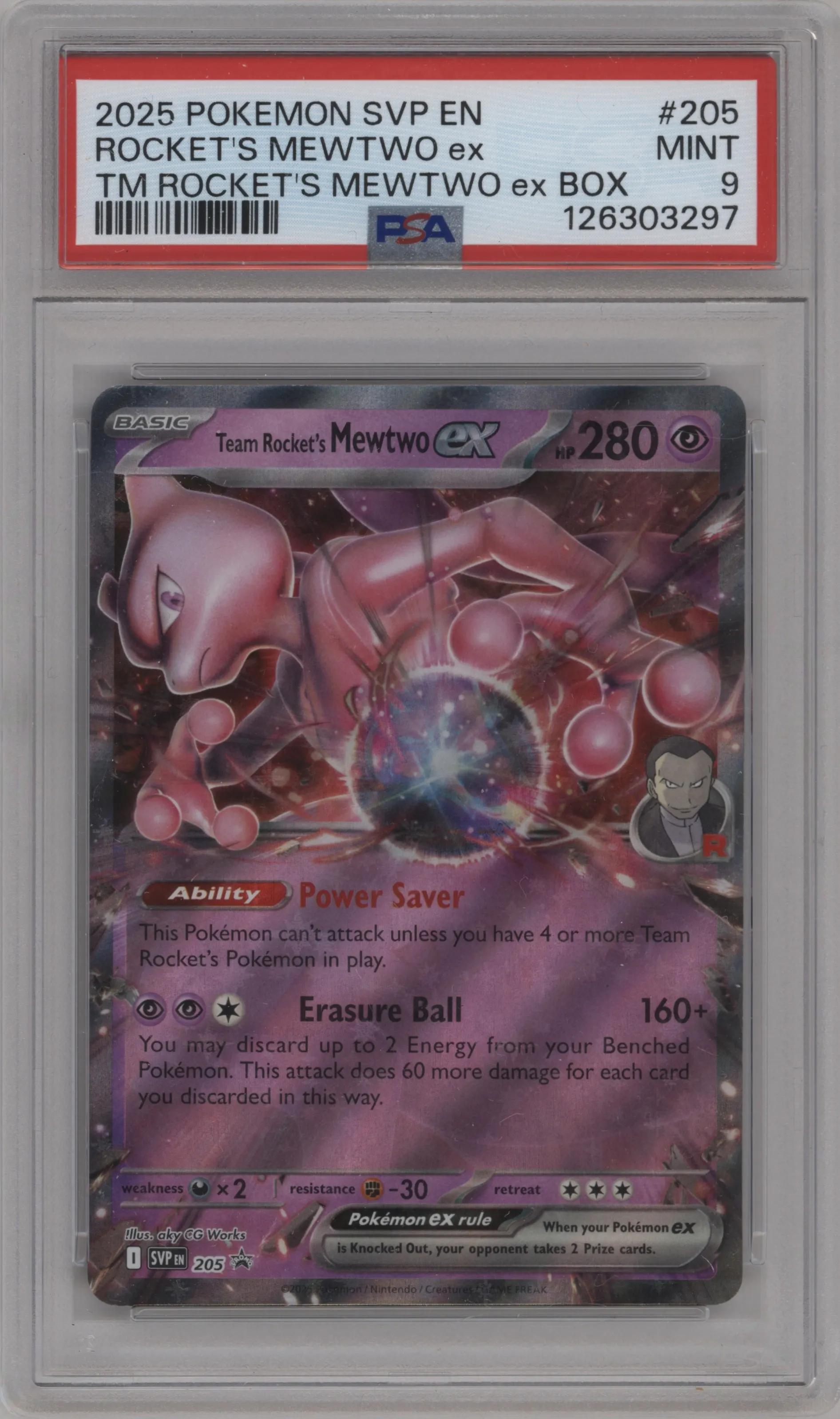 Team Rocket's Mewtwo ex