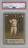 Julio Rodriguez from the 2022 Topps Gilded Collection set graded by PSA and given an overall grade of 9.