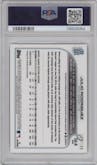 Julio Rodriguez from the 2022 Topps Gilded Collection set graded by PSA and given an overall grade of 9.