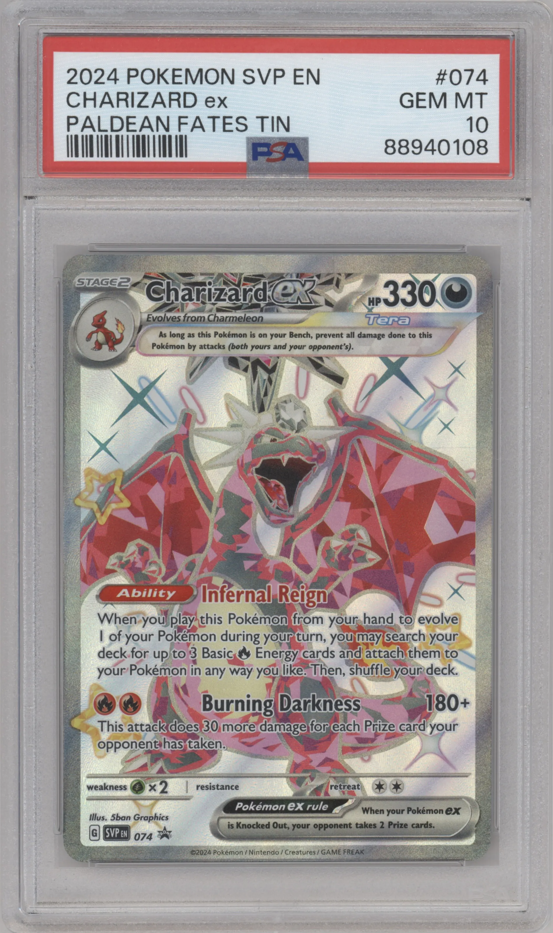 pokemon tera charizard card Pokémon Charizard ex Special Collection main image 0